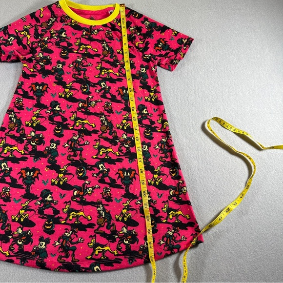 Disney Parks Mickey Minnie Mouse Halloween Nightshirt Short Sleeve Size 5/6‎ - Picture 3 of 9